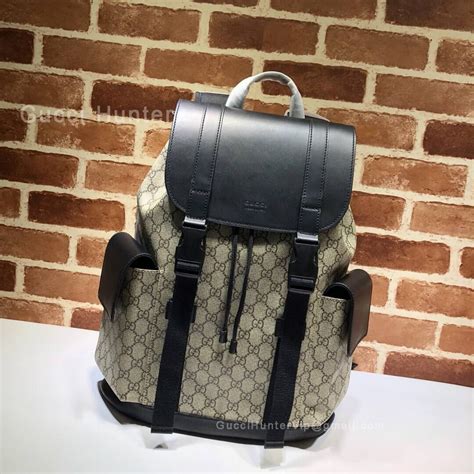 gucci supreme backpack replica|gg supreme canvas zip backpack.